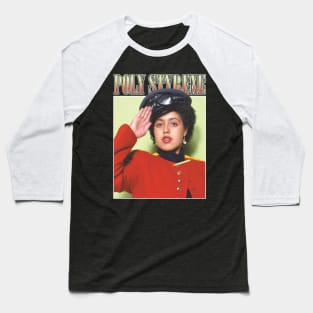 POLY STYRENE X RAY SPEX Baseball T-Shirt